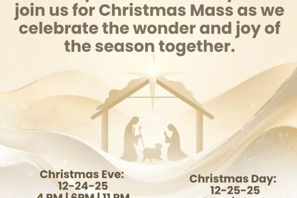 You are invited to Christmas Mass!