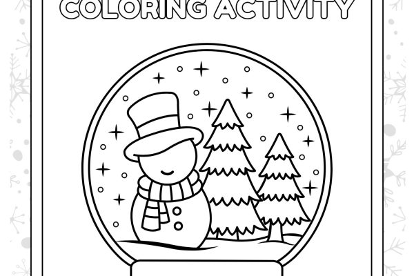 Winter Coloring Pages