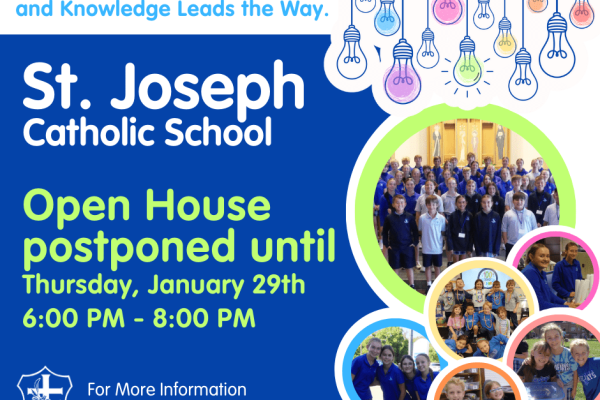 School Open House Postponed