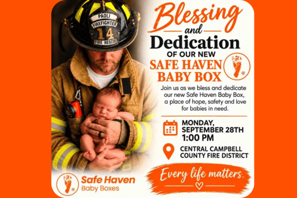Safe Haven Box Dedication